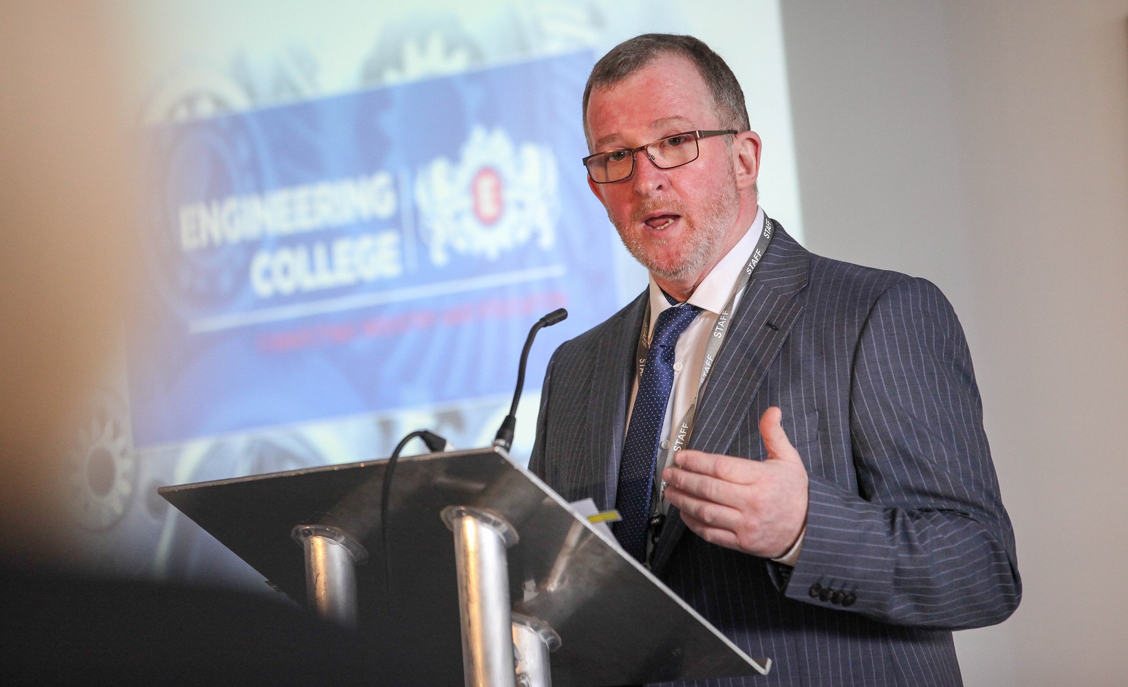 Engineering College CEO Terry Weston