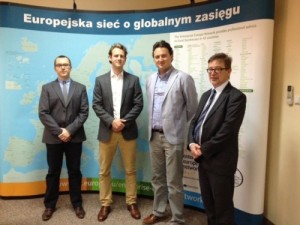 Sam and Ben Pinnington meet Krakow Chamber of Commerce
